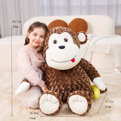 IKASA Giant Monkey Stuffed Animal Plush Toy Large Jumbo Soft Toys Huge Big Size