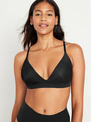 Solid T Shirt Bra Push Up Comfy & Breathable Women's Lingerie