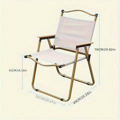 Portable Outdoor Folding Chair for Camping and Picnic