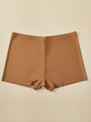 5pcs Seamless Low Waist Boyshorts Panties Women's Lingerie