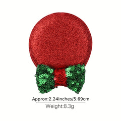 Colorful Bows Hair Clip Set for Kids Parties
