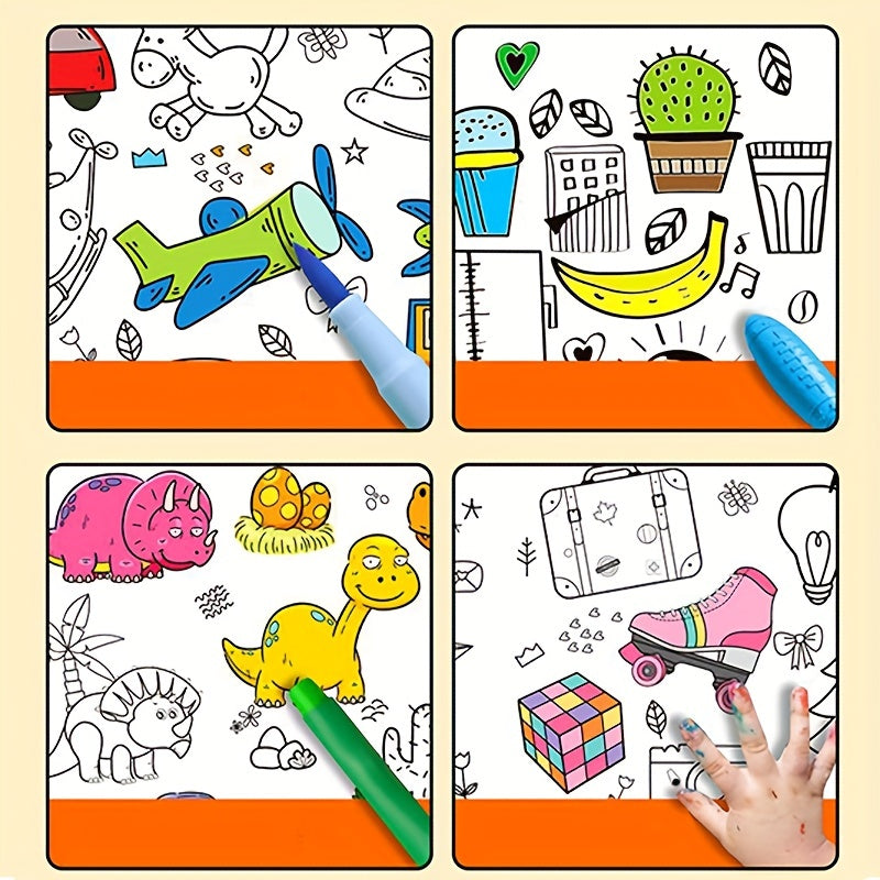 Graffiti Drawing Paper Roll Painting Canvas Non-dirty Wall Gift 118-472 inch