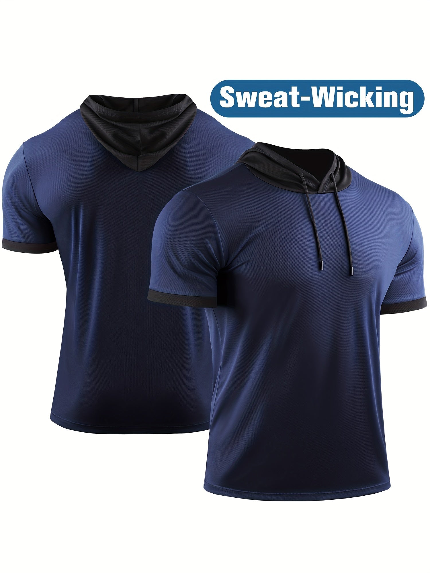 Men's Summer Sweatshirt Quick Drying Hooded Sportswear