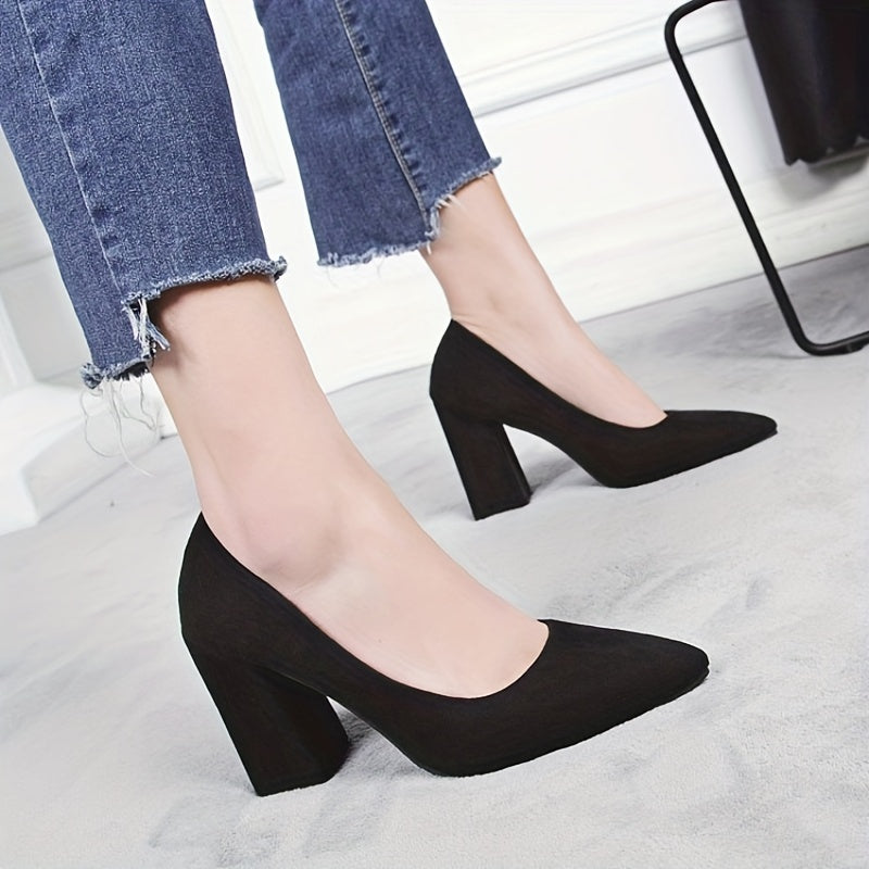 Women's Classic Pointed Toe Court Pumps