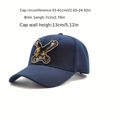 Eagle Embroidery Baseball Cap Unisex Hip Hop Sun Hat Adjustable