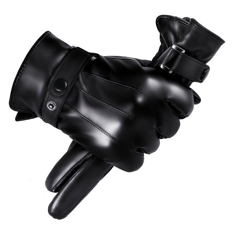 Men's Ski Gloves Windproof Waterproof Anti-slip Touch Screen Winter Sports