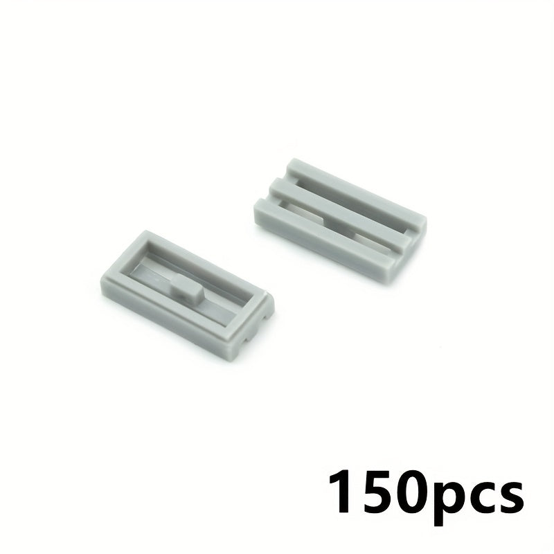 150pcs 1x2 Thin Building Blocks Sewer Cover DIY Brick Acc