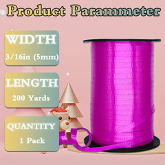 88 Meter Curling Ribbon For Crafts Balloon Ribbon Solid Ribbon For Gift Wrapping