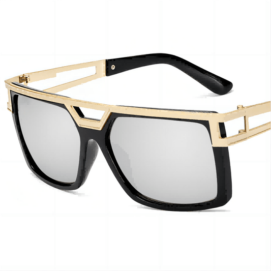Music Large Frame Sunshade Retro Sunglasses