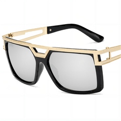 Music Large Frame Sunshade Retro Sunglasses