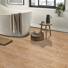 Wood Grain Print Waterproof Floor Stickers