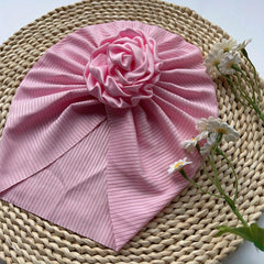 Baby Girls Flowers Decor Cap Head Accessory For Party