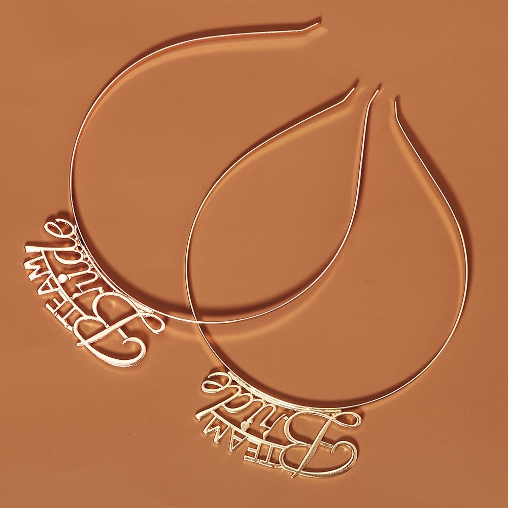 Rose Golden Queen Bridal Crown Tiara