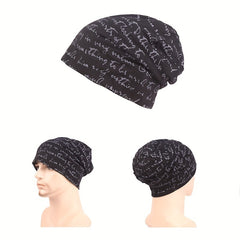 Hip Hop Letter Graffiti Pullover Hat