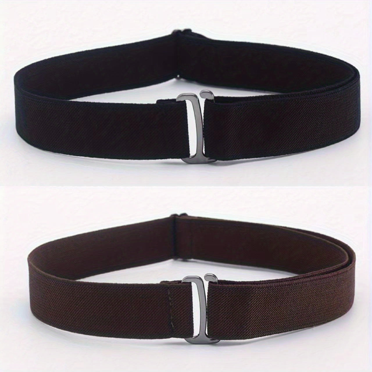 2pcs Women Invisible Elastic Belt for Jeans Pants Dresses