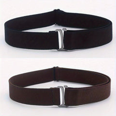2pcs Women Invisible Elastic Belt for Jeans Pants Dresses