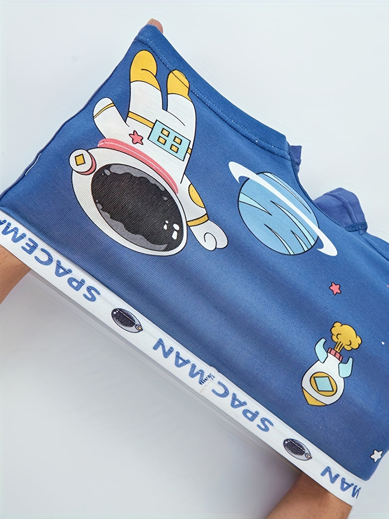 4pcs Boy's Astronaut Graphic Boxer Briefs Underwear Clothes