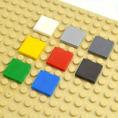 50pcs Multicolor Low Wall Bricks Set for DIY Garden and City Scenes
