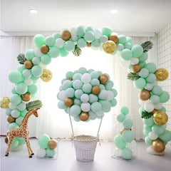 Pastel Mint Green Balloons Garland Arch Kit 85pcs