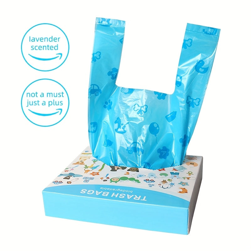 100pcs Disposable Diaper Storage Bag Travel Urine Collection Outing Bag