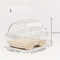 Convenient Hamster Bathroom Car Shaped Small Pet Toilet Bathtub