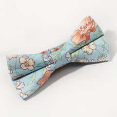 Colorful Flower Printed Bow Tie for Boys and Children