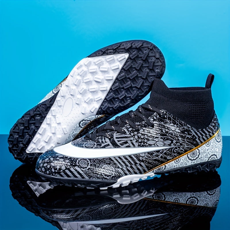 High Top Anti Skid Turf Soccer Cleats Women Men