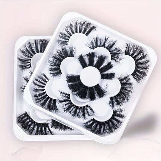 5 Pairs 3D Eye End Lengthening Half Eye Lashes