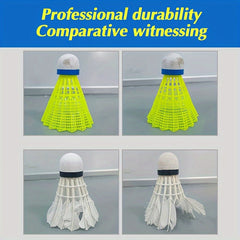 1pc Plastic Badminton Shuttlecocks Random