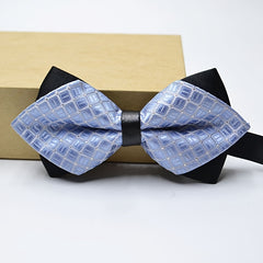 Formal Men's Adjustable Double Layer Wedding Bow Tie