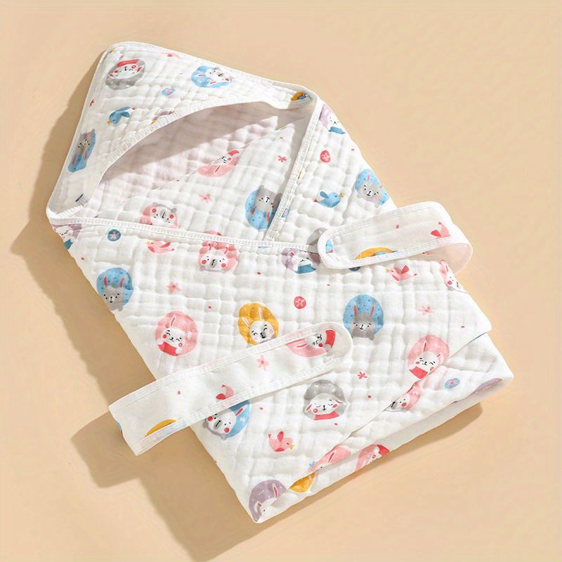 Soft 4-Layer Gauze Bath Towel for Babies