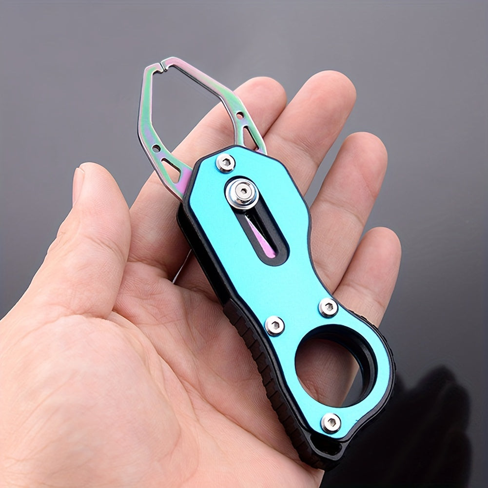 Portable Stainless Steel Fish Gripper Mini Fishing Plier 5 12in