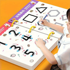Educational Tracing Book & Writing Board for Preschoolers