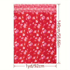Twill Faux Silk Fabric 1yd Cut Size DIY Cloth Pants Dress Quilt Cover Fabric
