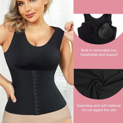 Seamless Tummy Control Tank Top Slimmer Underwear Shapewear