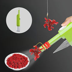 Red Worm Bait Clip with Rubber Band Fishing Supplies