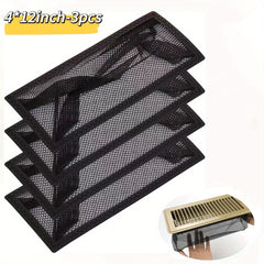 3pcs Floor Register Mesh Trap Filters Vent Cover Screen