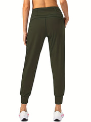 High Waist Women's Workout Joggers With Pocket