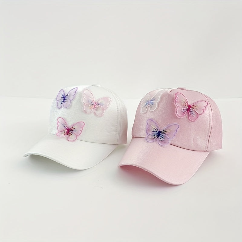 Kids' Duck Tongue Cap Bow Baseball Cap Outdoor Sun Hat