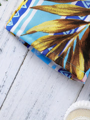Boys Flower Print Casual Shorts Comfortable Vacation Beach Kids Summer