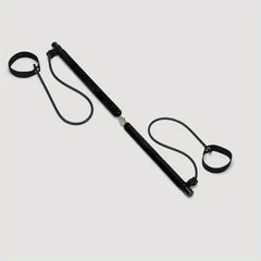 Pilates Foot Pedal Stick with Resistance Band for Squat Training
