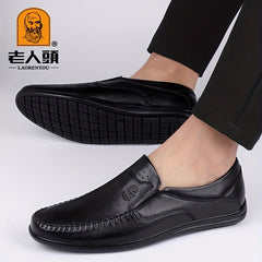 LAORENTOU Men's Slip On Breathable Non Slip Casual Shoes