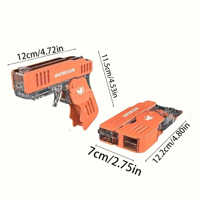Foldable Water Gun for Kids Continuous Shooting Water Pistol Toy