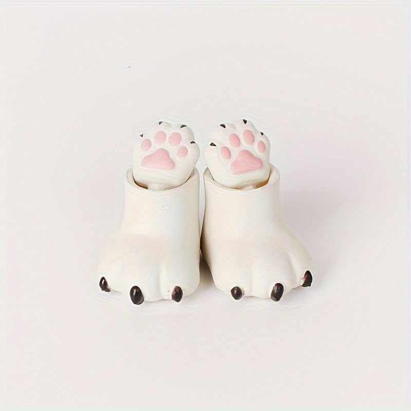 4pcs BJD Shoes 1 12 Doll Shoes 1 12 Bjd Cat Claws 1 12 BJD Doll Shoes