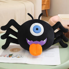 Halloween Spider Plush Toy Cute Cartoon Animal Doll Soft Fabric