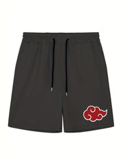 Men's Comfy Solid Drawstring Shorts - Summer Casual Style