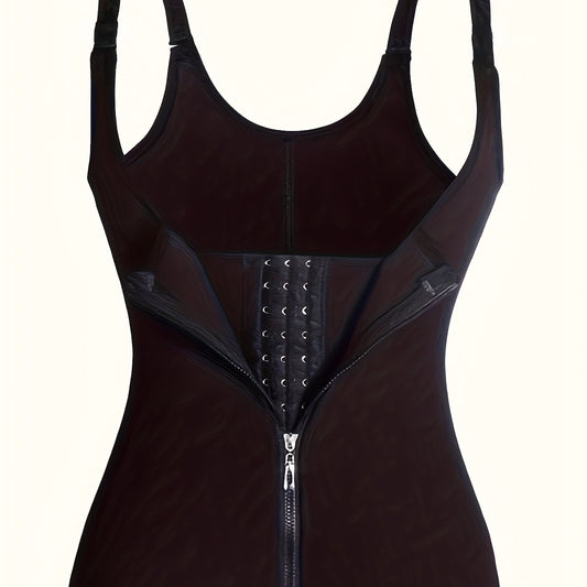 Slimming Cami Top Tummy Control Shaping Zipper Top Women's Lingerie