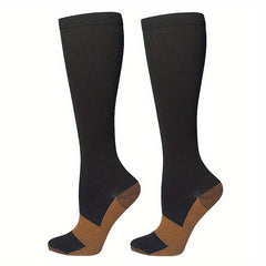 Outdoor Sports Nylon 20mmg 30mmg Compression Calf Socks for Nurses