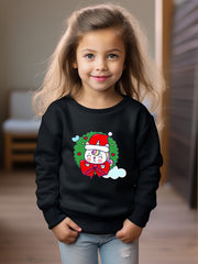OERYUI Girls Unicorn Graphic Crew Neck Sweatshirt Kids Clothes