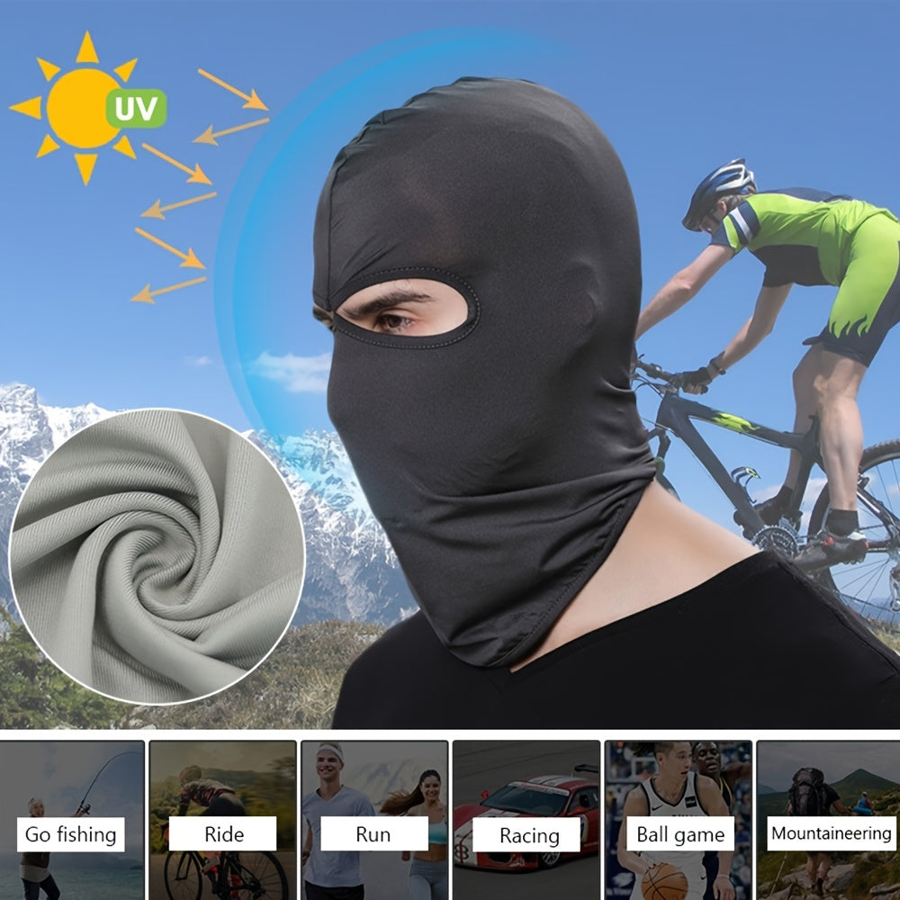 2 Hole Full Face Balaclava Mask Windproof Neck Warmer